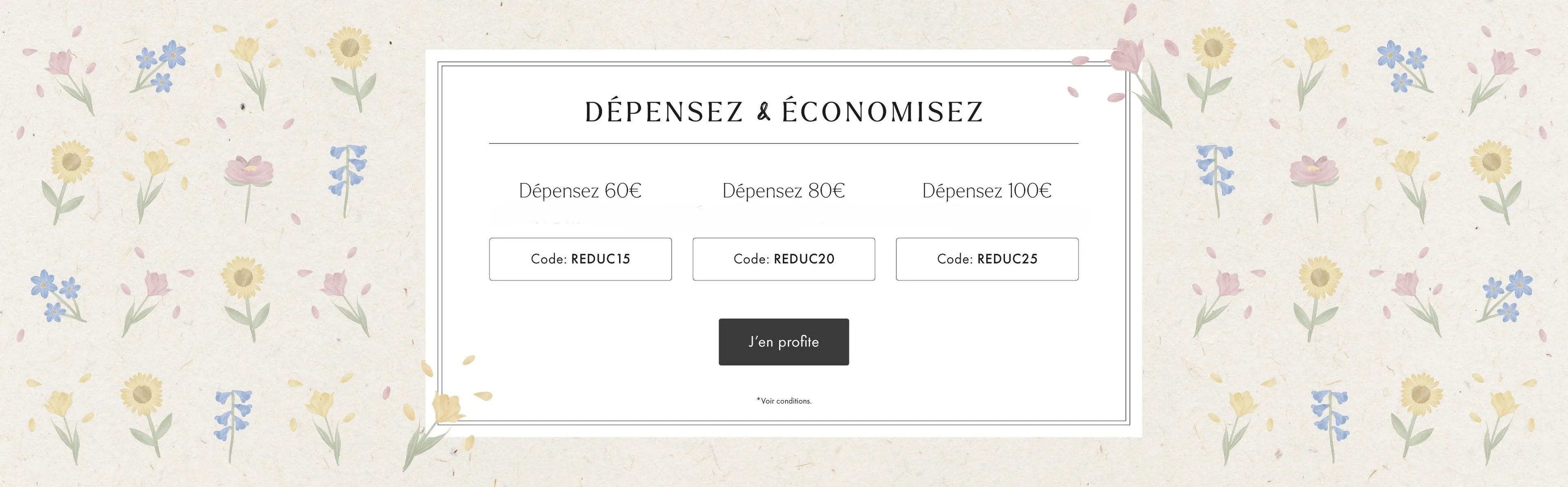 Illuminez vos moments d'exception